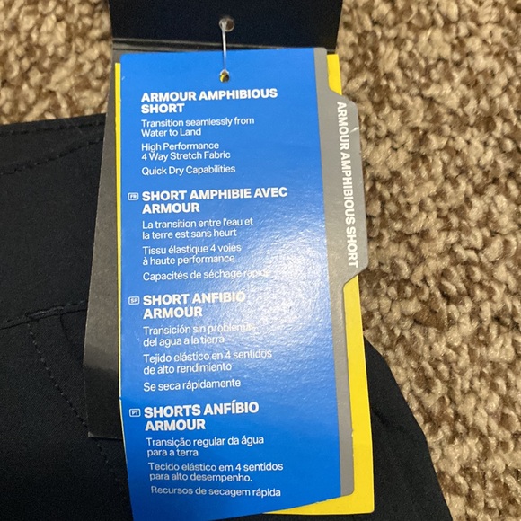 New boys size 16 Under Armor shorts - Picture 3 of 5